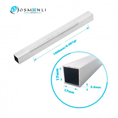 Alüminyum Kutu 17x17x2.5mm